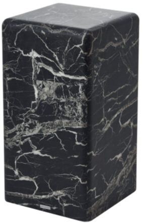 Deko- & Blumensäule Pillar S 61 cm - Black Marble