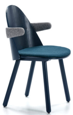 Uma Blue armchair