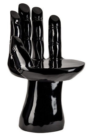 Design-Stuhl „Hand“ Black