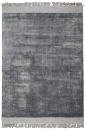 Handgewebter Viskose-Teppich Blink Silver 170 x 240 cm