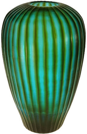 Grosse Design Vase „Nuova“ Ø 25 / Höhe 40 cm