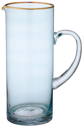 Handmade water jug Chloe Aqua