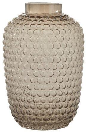 Mundgeblasene Design Vase „Dorinia“ Ø 20 / Höhe 29 cm - Amber