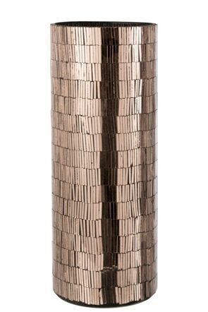 Vase et lampe à vent Mosaïque Ø 16/H 43 cm
