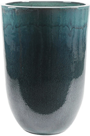 High-quality indoor/outdoor flower pot "Pure Partner" Ø 41 cm/height 63 cm, Ocean Blue