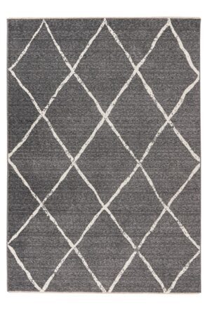 Design Teppich „Agadir 501“ - Silver
