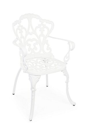 Nostalgic garden chair "Victoria" - White