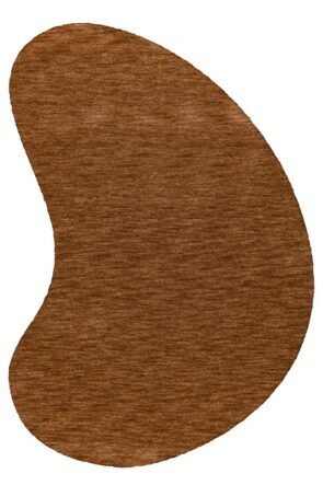 Asymmetrical carpet " Comfy 700" hand tufted 160 x 230 cm - Camel