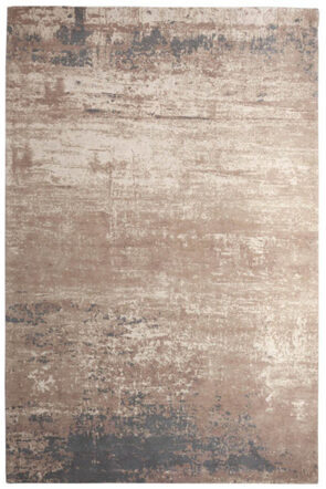 Design cotton carpet "Modern Art" 350 x 240 cm - Grey/Beige