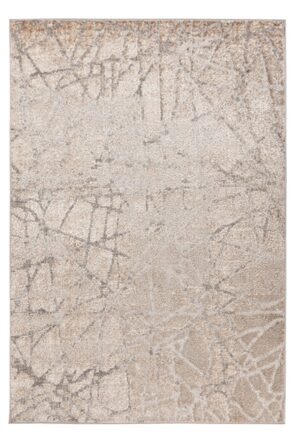 Design carpet "Milas 201" - Silver/Beige