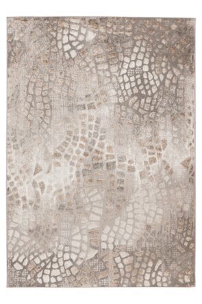 Design carpet "Milas 202" - Silver/Beige