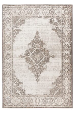 Design carpet "Milas 204" - Silver/Beige
