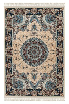 High-quality "Oriental" rug, Cream