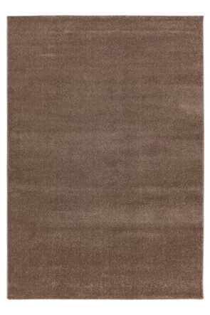 Hochwertiger Teppich „Trendy Uni“, Braun