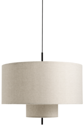 Large XL design pendant lamp "Margin" Ø 90 cm