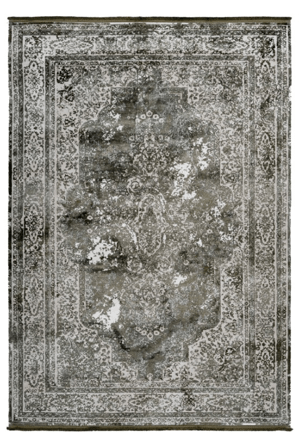 High-quality designer rug "Elysee 902", green
