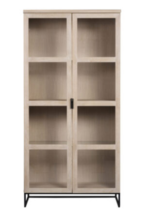 Display cabinet "Everett Natural" 195 x 95 cm