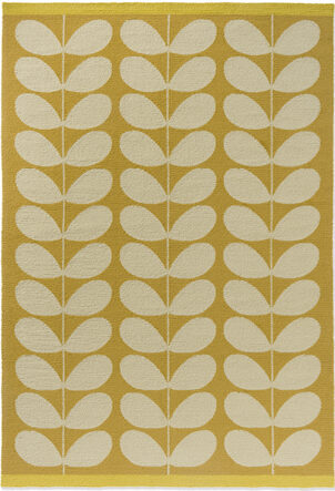 Indoor/outdoor designer rug "Solid Stem" Sunflower