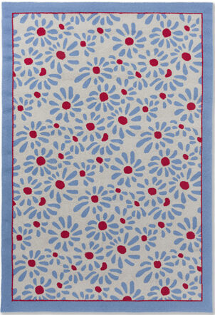 Indoor/outdoor designer rug "Thorncliff" Sky Blue