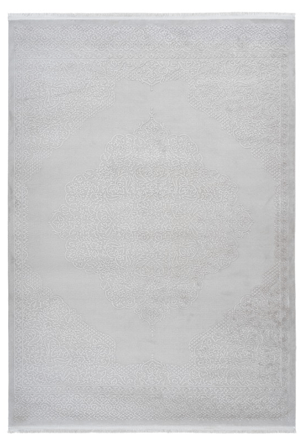 High-quality designer carpet "Triomphe 500", Silver