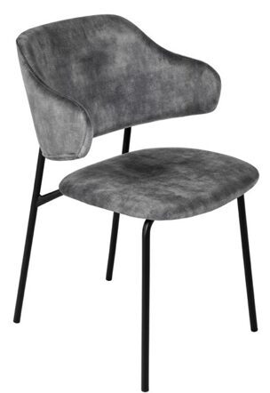 Design chair "Tracy" - Black/Grey