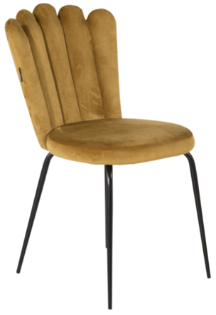 Design chair "Limhamn" - ocher