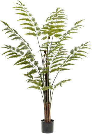 Lifelike artificial plant "Fern Leather", Ø 80/ height 150 cm