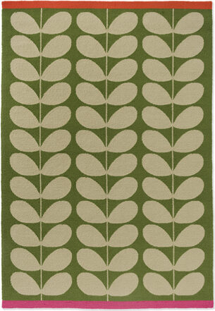 Indoor/outdoor designer rug "Solid Stem" Basil