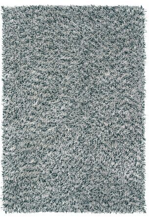 Hochflor Designer Teppich „Rocks“ Grau/Weiss - aus 100% reiner Schurwolle