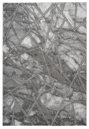 Design carpet "Marmaris 402" - Silver