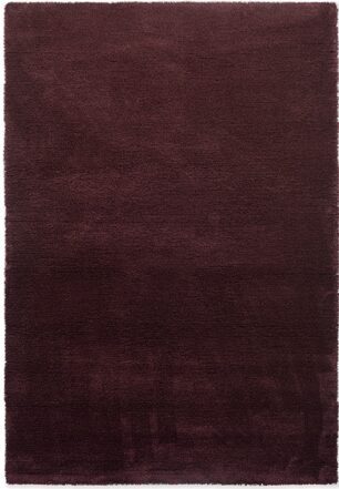 High-pile designer rug "Shade Low" Flum/Fig - made of 100% pure new wool