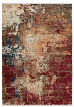 Design carpet "Medellin 401" - Red
