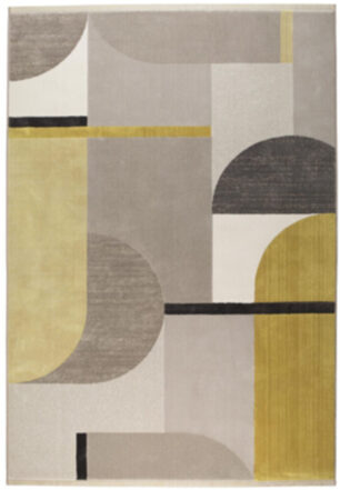 Carpet Hilton Grey/Yellow 160 x 230 cm