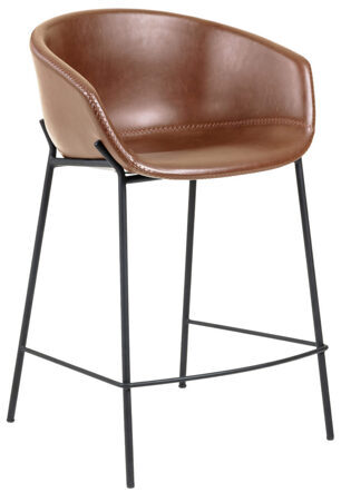 Bar stool "Sue" seat height 65 cm - high quality imitation leather