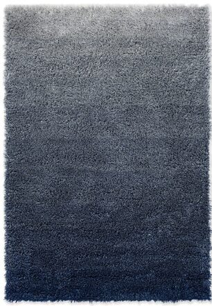 Hochflor Designer Teppich „Shade High“ Silver/Polar - aus 100% reiner Schurwolle