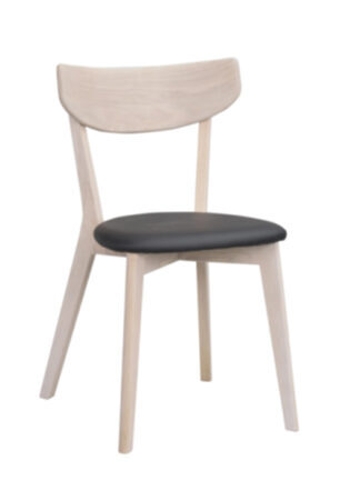 Solid wood chair "Amy" - light ash