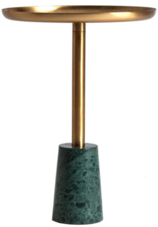 Beistelltisch „Thyrnau“ Ø 37 cm mit Marmorsockel