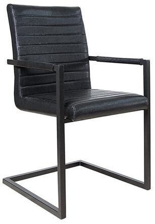 Freischwinger-Stuhl „Loft“ - Schwarz