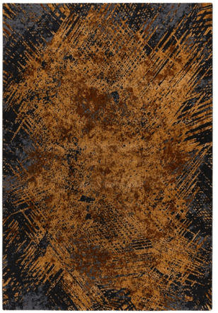High-quality designer carpet "Pablo 701" gold, with 3D effect