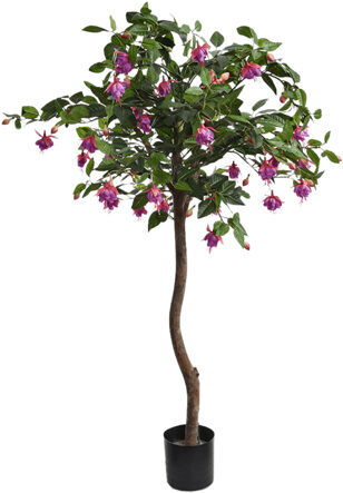 Lifelike artificial plant "Fidel Tree Lavender", Ø 60/ height 110 cm
