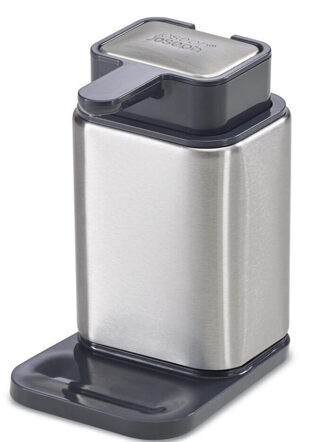 Distributeur de savon avec surface de savon en acier inoxydable - Acier inoxydable