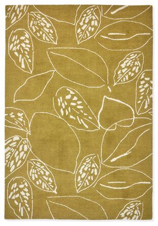 Designer rug "Orto" Citrus - hand-tufted, made of 100% pure new wool