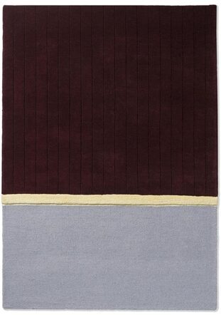 Designer rug "Decor Order" Deep Cherry - hand-tufted, made of 99% pure new wool