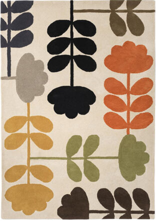 Designer rug "Cut Stem Multi" - hand-tufted, made of 100% pure new wool