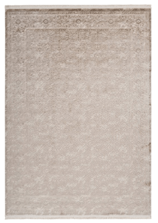 High-quality designer rug "Vendome 701", beige