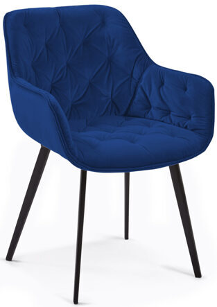Velvet Chair Jimmey - Blue