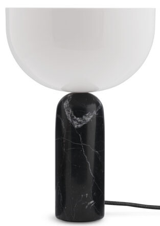 Noble table lamp "Kizu" Medium, with black marble base