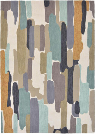 Trattino" indoor/outdoor designer rug