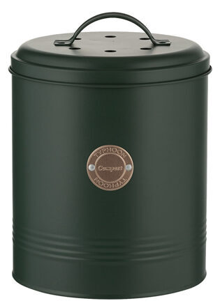 Kompostbehälter Living Collection 2.5 Liter - Grün