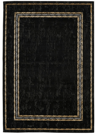 Design carpet "Marmaris 404" - Black
